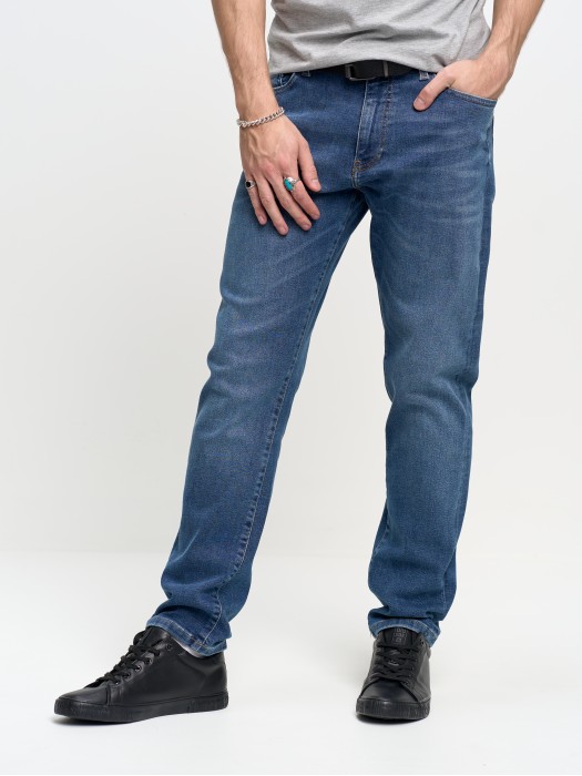 Pánske nohavice tapered jeans HARPER 445